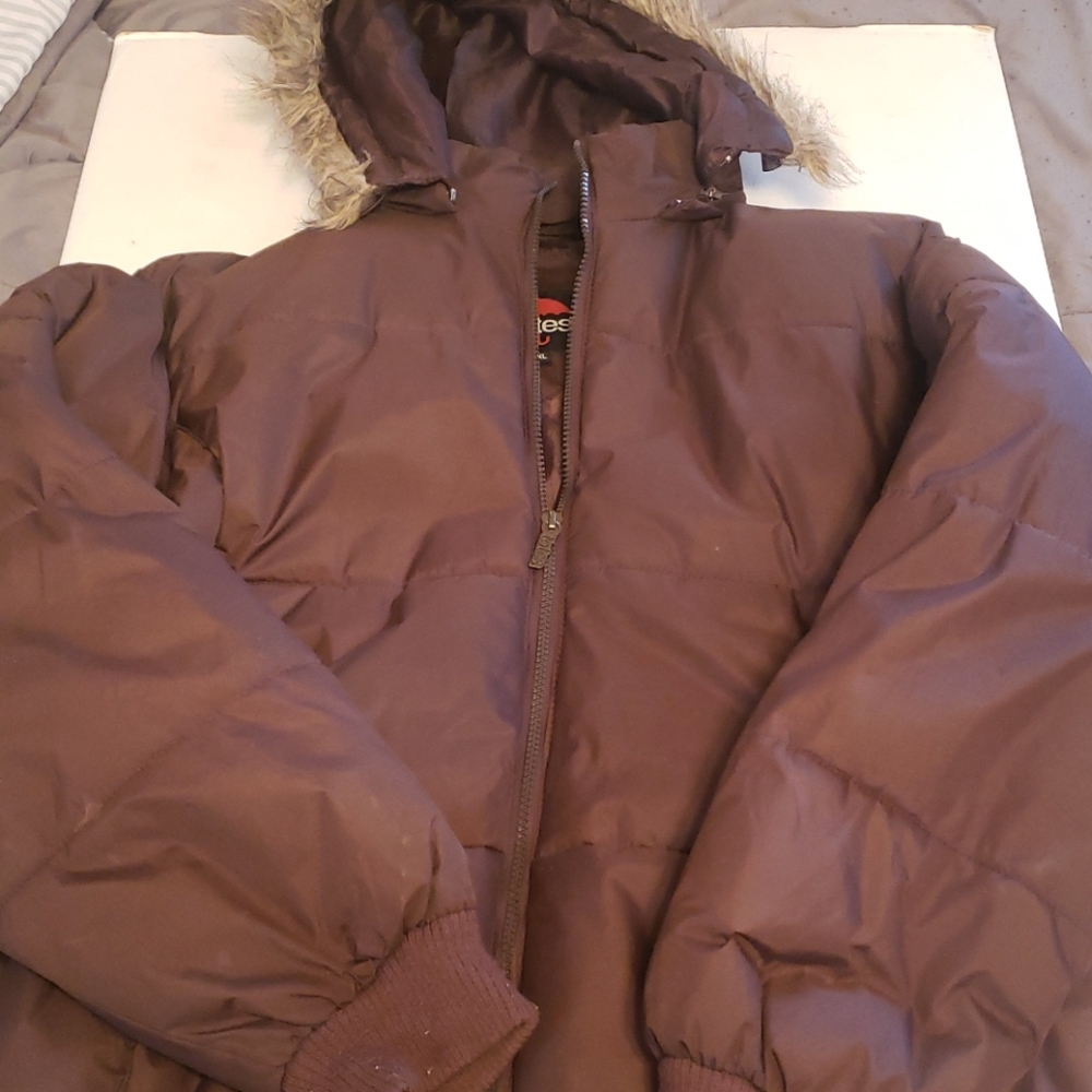 Gently worn puffy jacket
